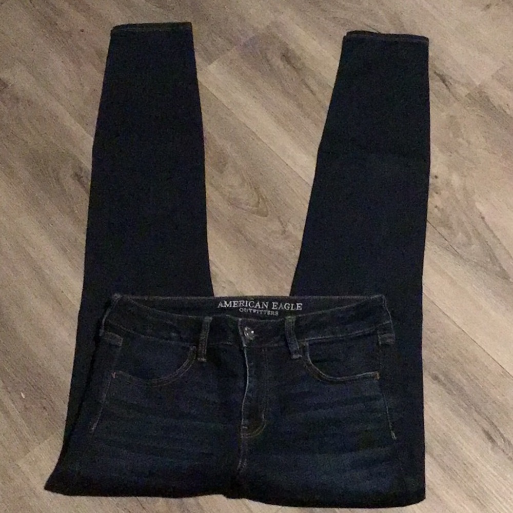 American Eagle Outfitters Dark Blue Jeans